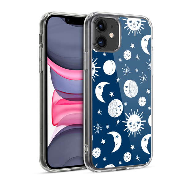 Andrea Lauren Design Assorted Sun Moon Soft Gel Case for Apple iPhone 11