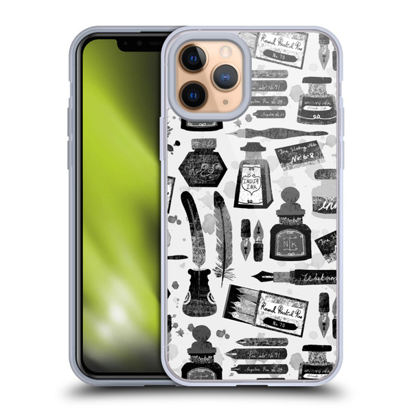 Andrea Lauren Design Assorted Calligraphy Soft Gel Case for Apple iPhone 11 Pro & MagSafe