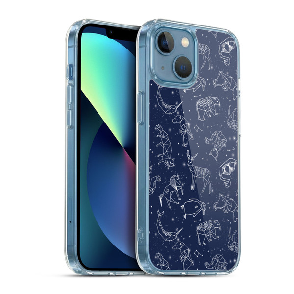 Andrea Lauren Design Assorted Constellations Soft Gel Case for Apple iPhone 13 Mini & MagSafe