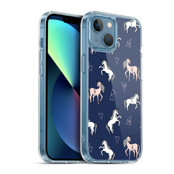 Andrea Lauren Design Assorted Unicorn Soft Gel Case for Apple iPhone 13 Mini & MagSafe