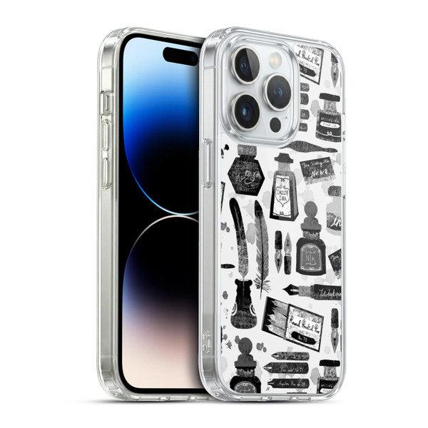 Andrea Lauren Design Assorted Calligraphy Soft Gel Case for Apple iPhone 13 Pro & MagSafe