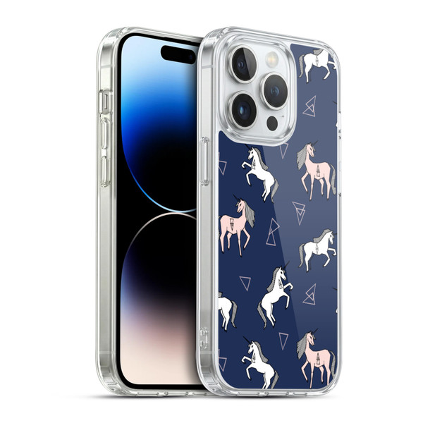 Andrea Lauren Design Assorted Unicorn Soft Gel Case for Apple iPhone 14 Pro & MagSafe