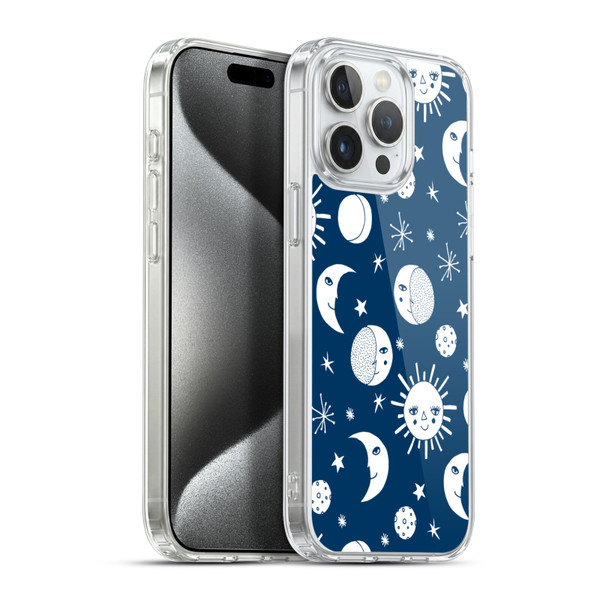Andrea Lauren Design Assorted Sun Moon Soft Gel Case for Apple iPhone 15 Pro Max & MagSafe