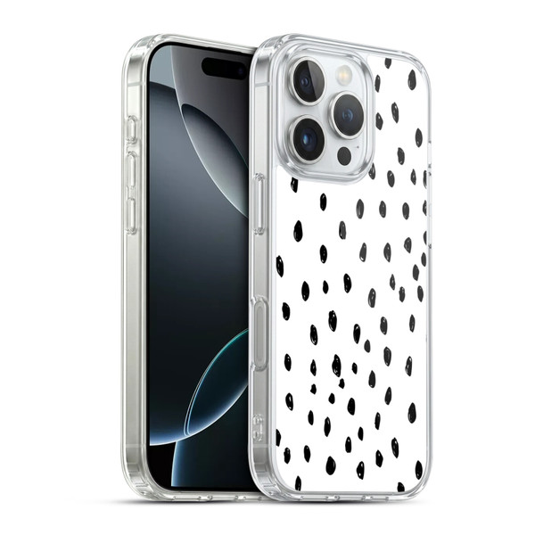 Andrea Lauren Design Assorted Dots Soft Gel Case for Apple iPhone 16 Pro & MagSafe