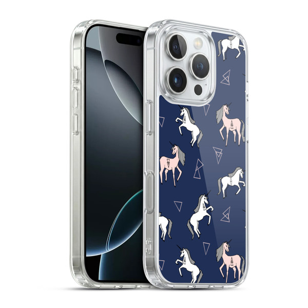 Andrea Lauren Design Assorted Unicorn Soft Gel Case for Apple iPhone 16 Pro & MagSafe