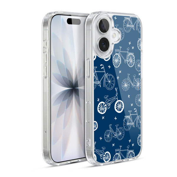 Andrea Lauren Design Assorted Bicycles Soft Gel Case for Apple iPhone 17