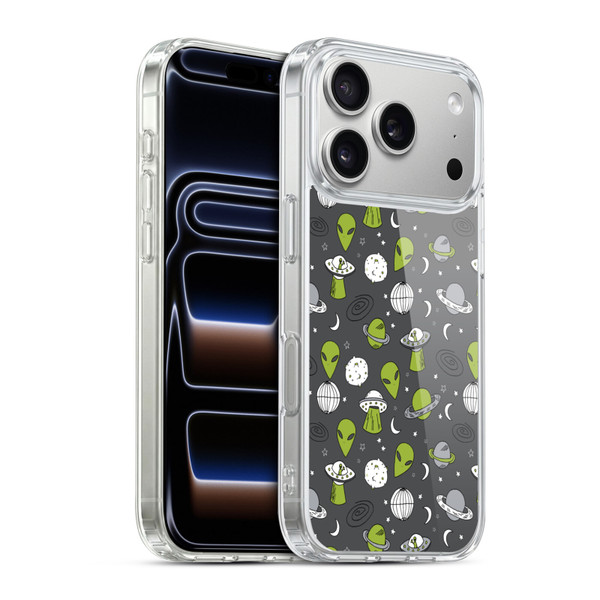 Andrea Lauren Design Assorted Aliens Soft Gel Case for Apple iPhone 17 Pro