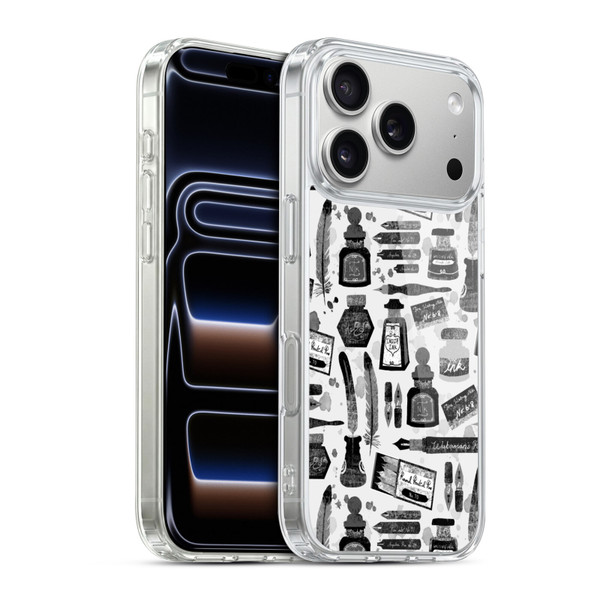Andrea Lauren Design Assorted Calligraphy Soft Gel Case for Apple iPhone 17 Pro