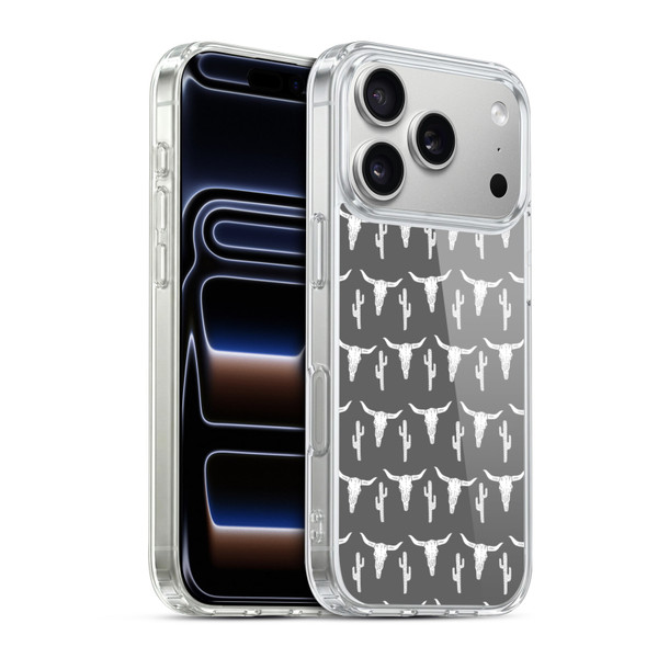 Andrea Lauren Design Assorted Skulls Soft Gel Case for Apple iPhone 17 Pro