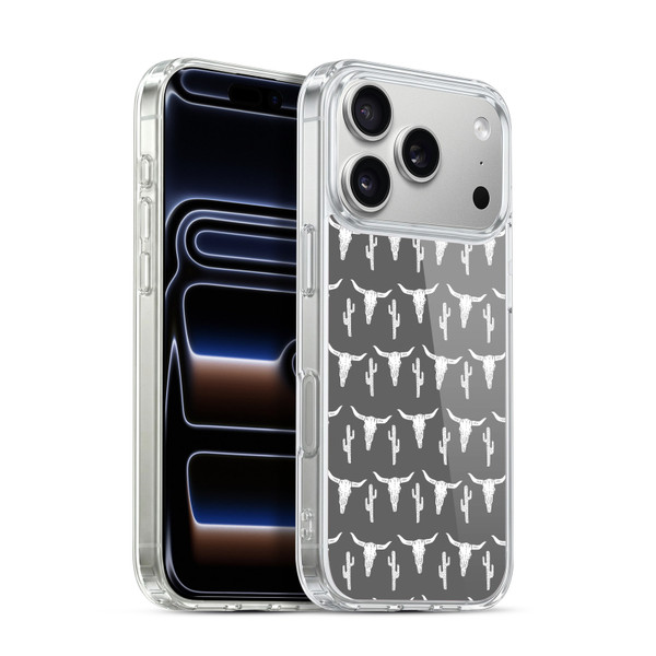 Andrea Lauren Design Assorted Skulls Soft Gel Case for Apple iPhone 17 Pro