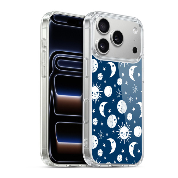 Andrea Lauren Design Assorted Sun Moon Soft Gel Case for Apple iPhone 17 Pro