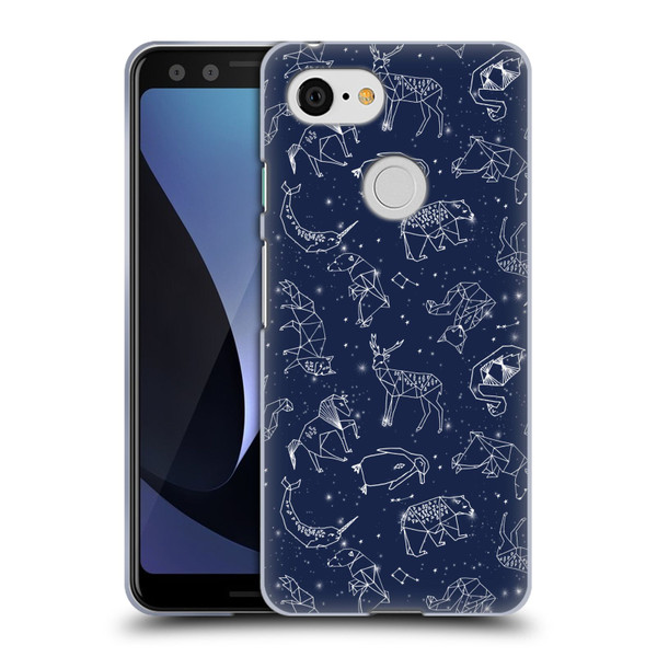 Andrea Lauren Design Assorted Constellations Soft Gel Case for Google Pixel 3