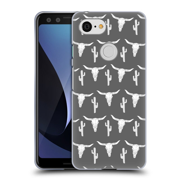 Andrea Lauren Design Assorted Skulls Soft Gel Case for Google Pixel 3