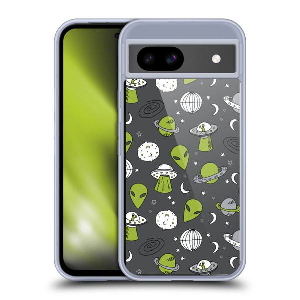 Andrea Lauren Design Assorted Aliens Soft Gel Case for Google Pixel 8a