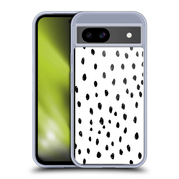 Andrea Lauren Design Assorted Dots Soft Gel Case for Google Pixel 8a
