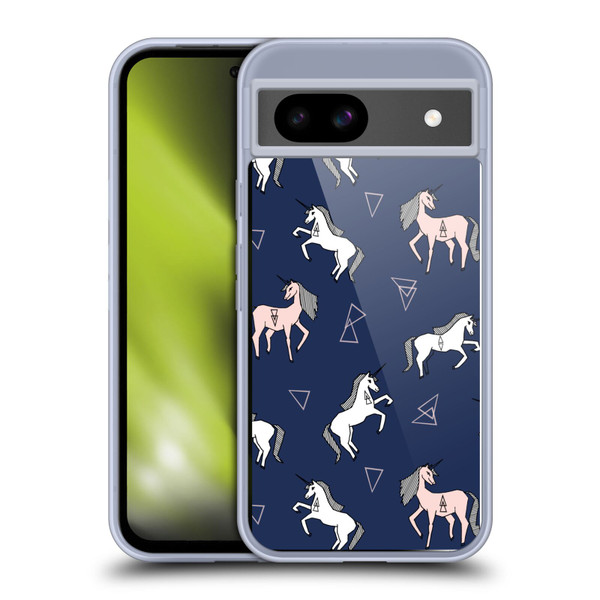 Andrea Lauren Design Assorted Unicorn Soft Gel Case for Google Pixel 8a