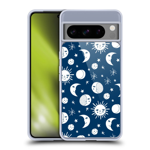 Andrea Lauren Design Assorted Sun Moon Soft Gel Case for Google Pixel 8 Pro