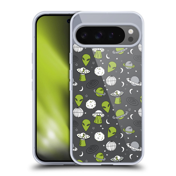 Andrea Lauren Design Assorted Aliens Soft Gel Case for Google Pixel 9 Pro XL
