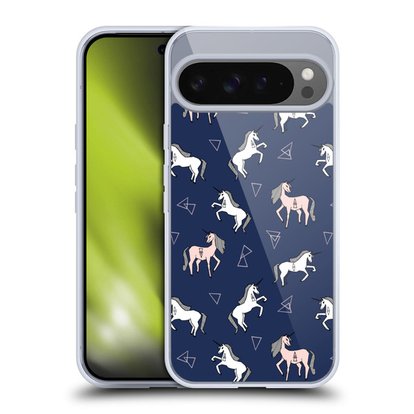 Andrea Lauren Design Assorted Unicorn Soft Gel Case for Google Pixel 9 Pro XL
