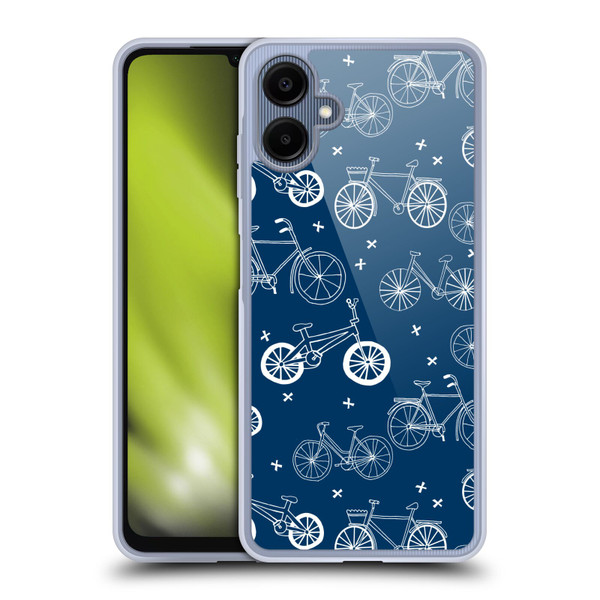 Andrea Lauren Design Assorted Bicycles Soft Gel Case for Samsung Galaxy A06 4G / 5G