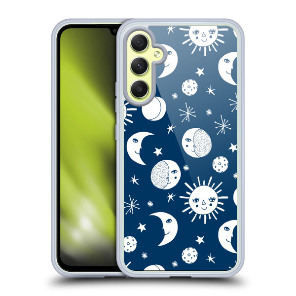 Andrea Lauren Design Assorted Sun Moon Soft Gel Case for Samsung Galaxy A34 5G
