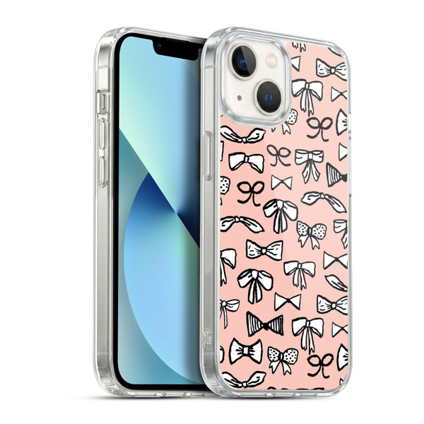 Andrea Lauren Design Lady Like Bow Soft Gel Case for Apple iPhone 13