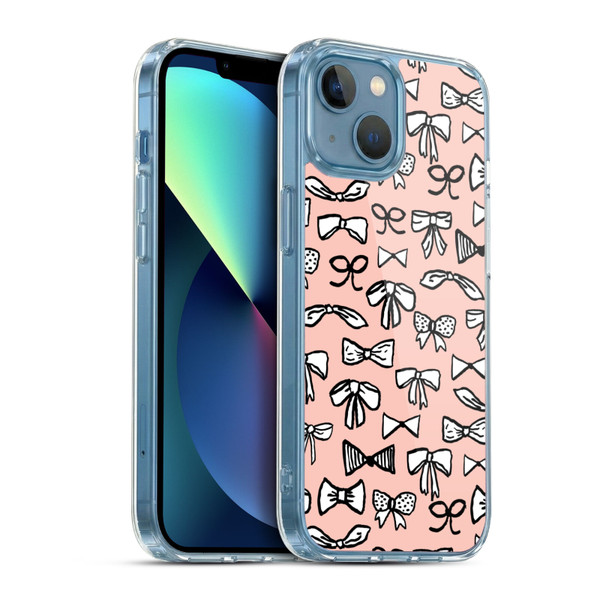 Andrea Lauren Design Lady Like Bow Soft Gel Case for Apple iPhone 13 Mini & MagSafe