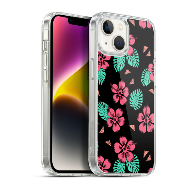 Andrea Lauren Design Lady Like Hibiscus Soft Gel Case for Apple iPhone 14