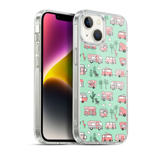 Andrea Lauren Design Lady Like Car Soft Gel Case for Apple iPhone 14