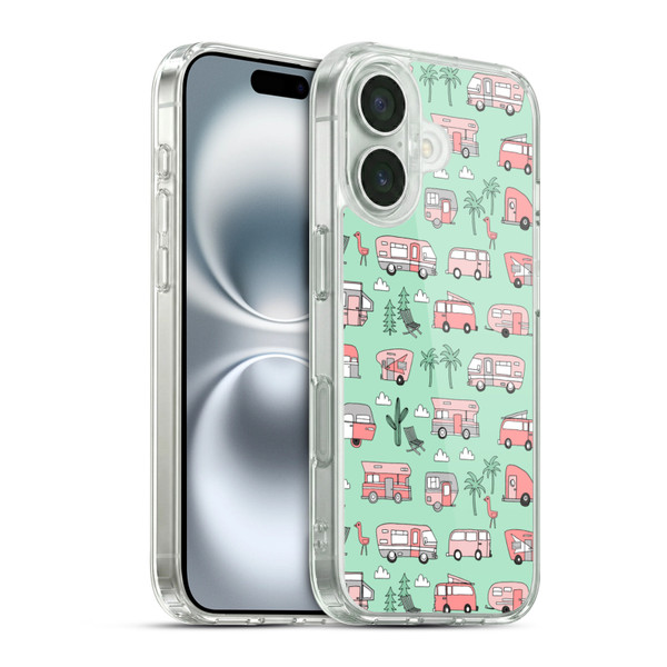 Andrea Lauren Design Lady Like Car Soft Gel Case for Apple iPhone 16 & MagSafe