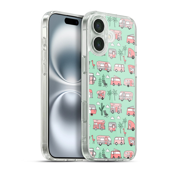 Andrea Lauren Design Lady Like Car Soft Gel Case for Apple iPhone 16 Plus & MagSafe