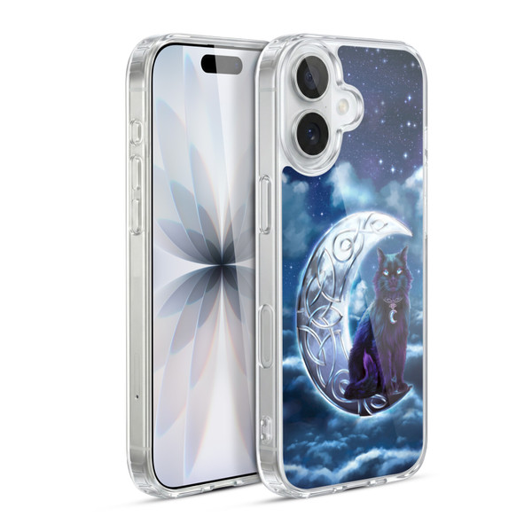 Brigid Ashwood Celtic Wisdom 2 Black Cat Soft Gel Case for Apple iPhone 17