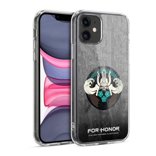 For Honor Icons Samurai Soft Gel Case for Apple iPhone 11