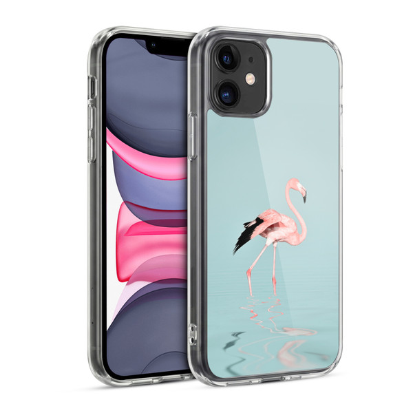 LebensArt Beings Flamingo Soft Gel Case for Apple iPhone 11