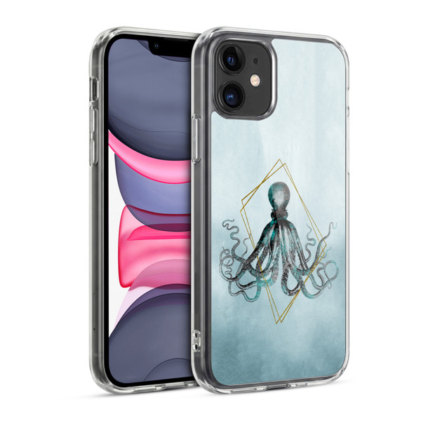 LebensArt Beings Octopus Soft Gel Case for Apple iPhone 11