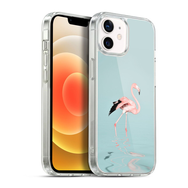 LebensArt Beings Flamingo Soft Gel Case for Apple iPhone 12 / iPhone 12 Pro & MagSafe