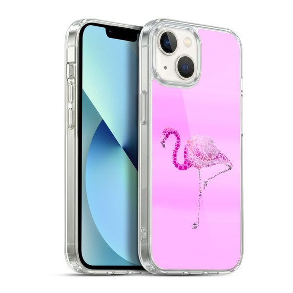 LebensArt Beings Pink Soft Gel Case for Apple iPhone 13