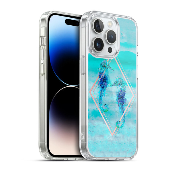 LebensArt Beings Lovers Soft Gel Case for Apple iPhone 13 Pro & MagSafe