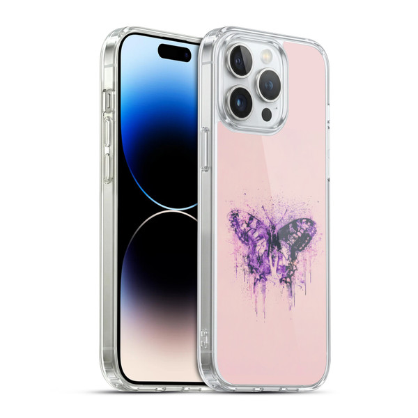 LebensArt Beings Butterfly Soft Gel Case for Apple iPhone 14 Pro Max & MagSafe