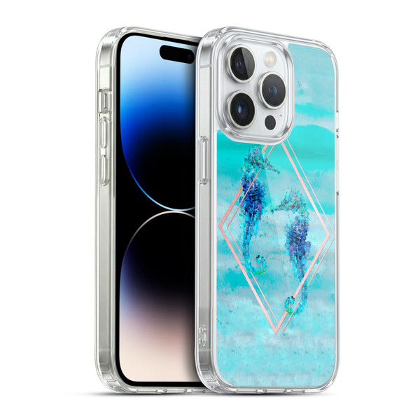 LebensArt Beings Lovers Soft Gel Case for Apple iPhone 14 Pro & MagSafe