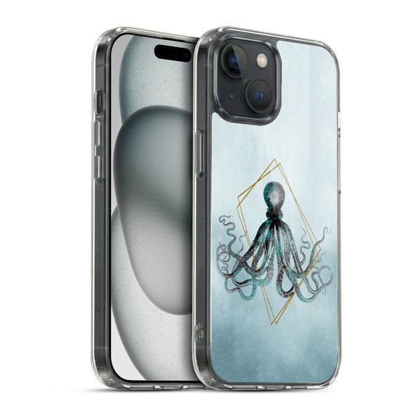 LebensArt Beings Octopus Soft Gel Case for Apple iPhone 15 & MagSafe