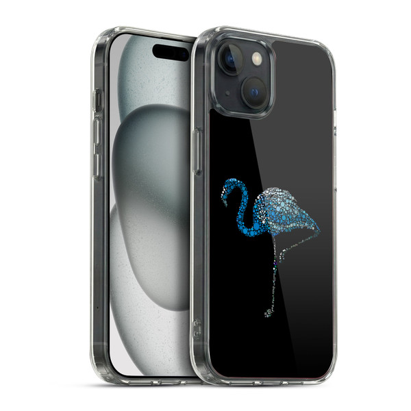 LebensArt Beings Blue Soft Gel Case for Apple iPhone 15 Plus & MagSafe