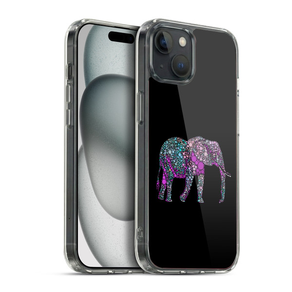 LebensArt Beings Elephant Soft Gel Case for Apple iPhone 15 Plus & MagSafe