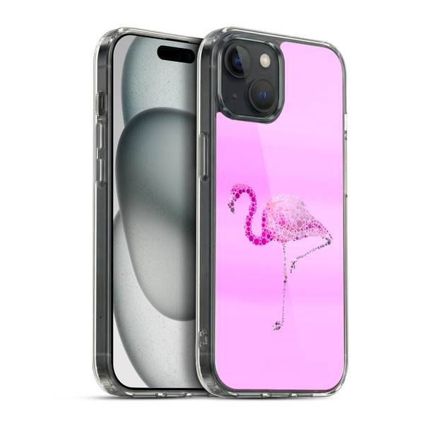 LebensArt Beings Pink Soft Gel Case for Apple iPhone 15 Plus & MagSafe