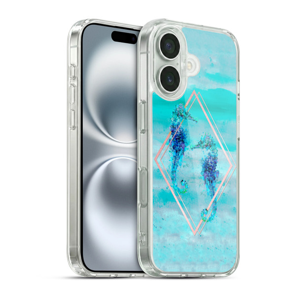 LebensArt Beings Lovers Soft Gel Case for Apple iPhone 16 & MagSafe