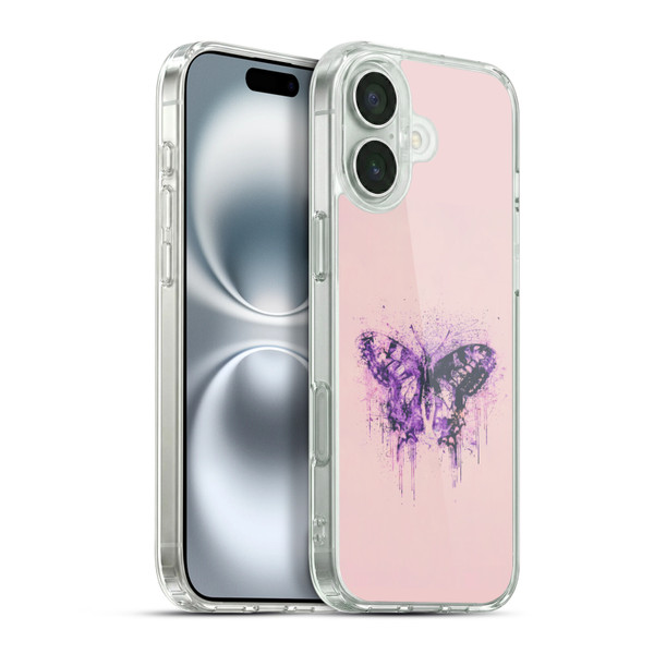 LebensArt Beings Butterfly Soft Gel Case for Apple iPhone 16 Plus & MagSafe