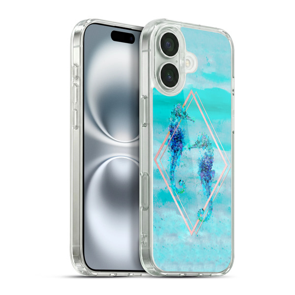 LebensArt Beings Lovers Soft Gel Case for Apple iPhone 16 Plus & MagSafe