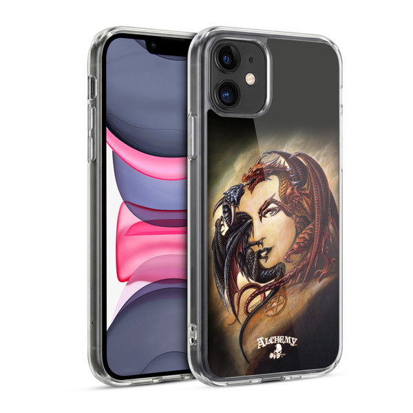 Alchemy Gothic Dragon Morgan Theomachia Soft Gel Case for Apple iPhone 11
