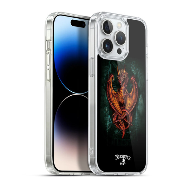 Alchemy Gothic Dragon Wyverex Auctor Soft Gel Case for Apple iPhone 13 Pro Max & MagSafe