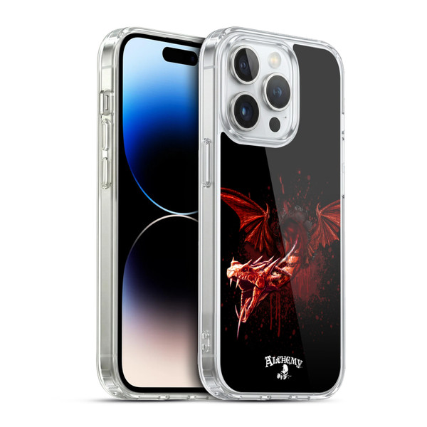 Alchemy Gothic Dragon Devils Travails Soft Gel Case for Apple iPhone 13 Pro & MagSafe